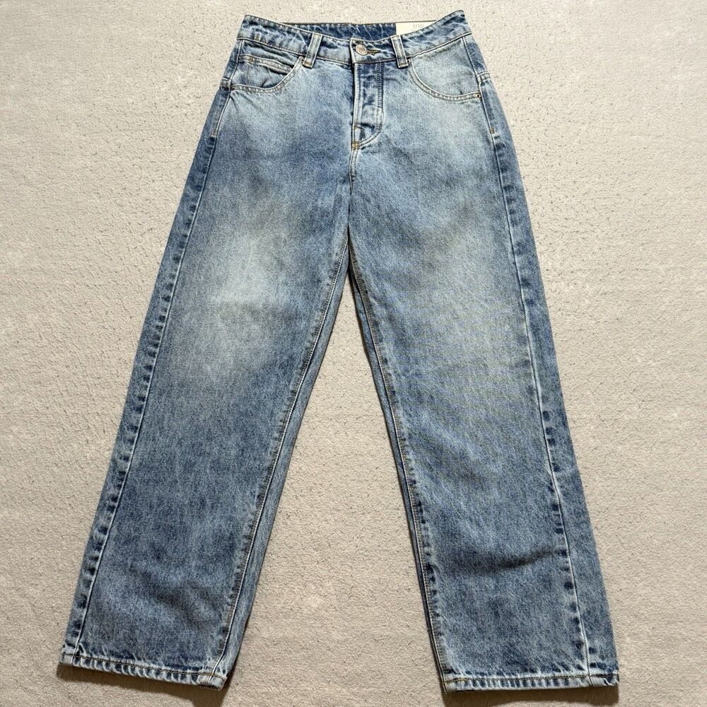 TNS Jeans Women’s Size 0 Blue Denim Pockets 100% Cotton Casual